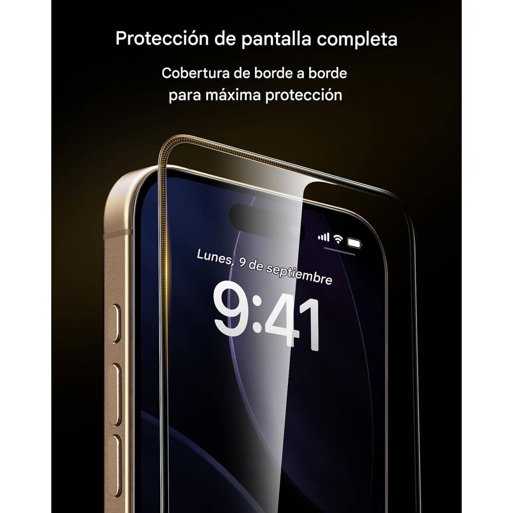 Para Iphone 17 Pro Max - Vidrio Templado Blindado + Instalador image number 8.0