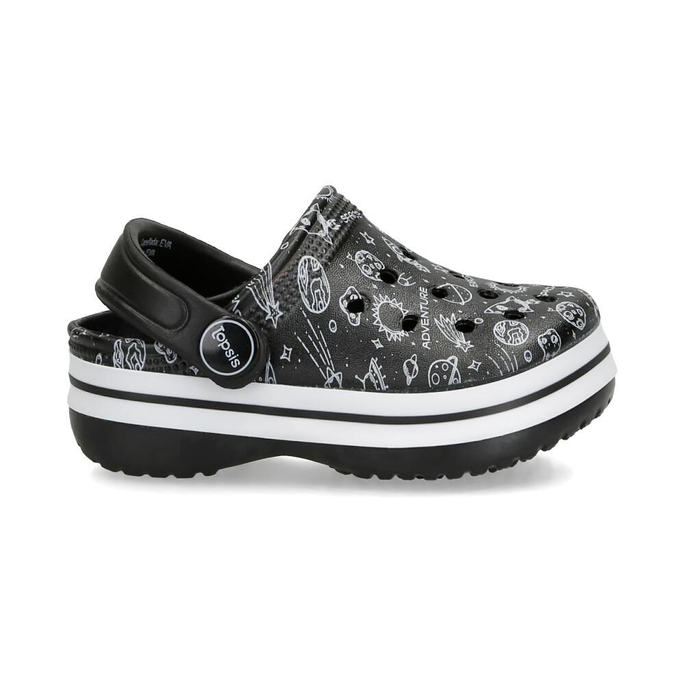 Sandalia Niño Topsis Black image number 2.0