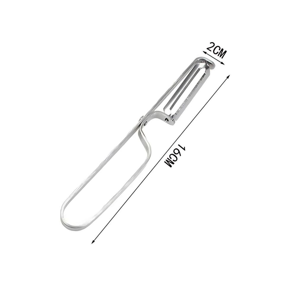 Pelador De Alimentos Verduras 16cm Acero Mango Ergonómico image number 2.0