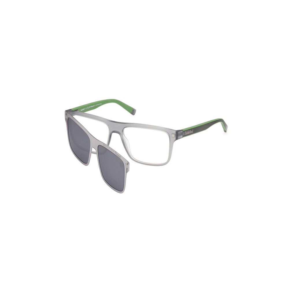 Lentes Ópticos Con Clip On Gris Timberland image number 1.0