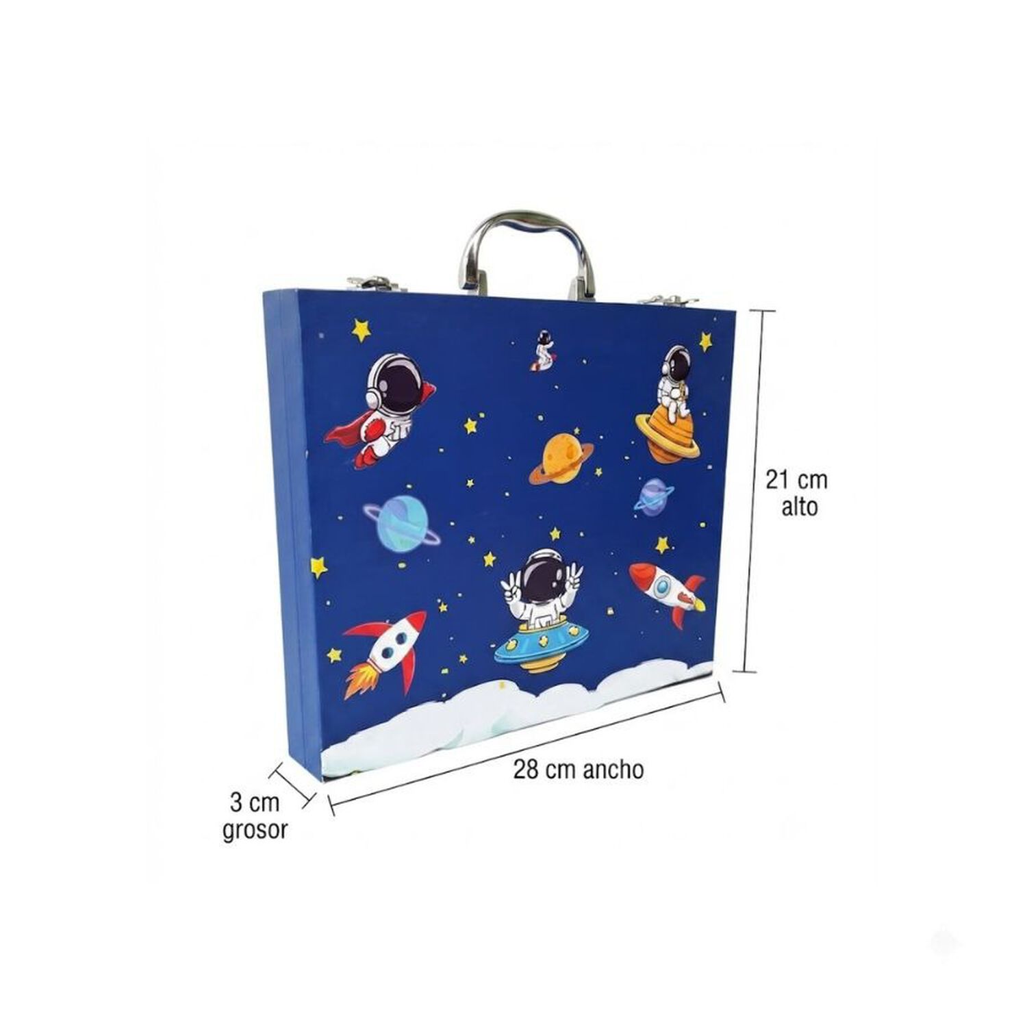 Kit De Dibujo Y Pintura Infantil Malet&iacute;n Astronauta image number 4.0