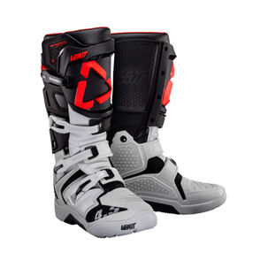 Botas Leatt 4.5 Motociclismo Enduro Gris Claro