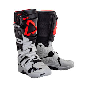 Botas Leatt 4.5 Motociclismo Enduro Gris Claro