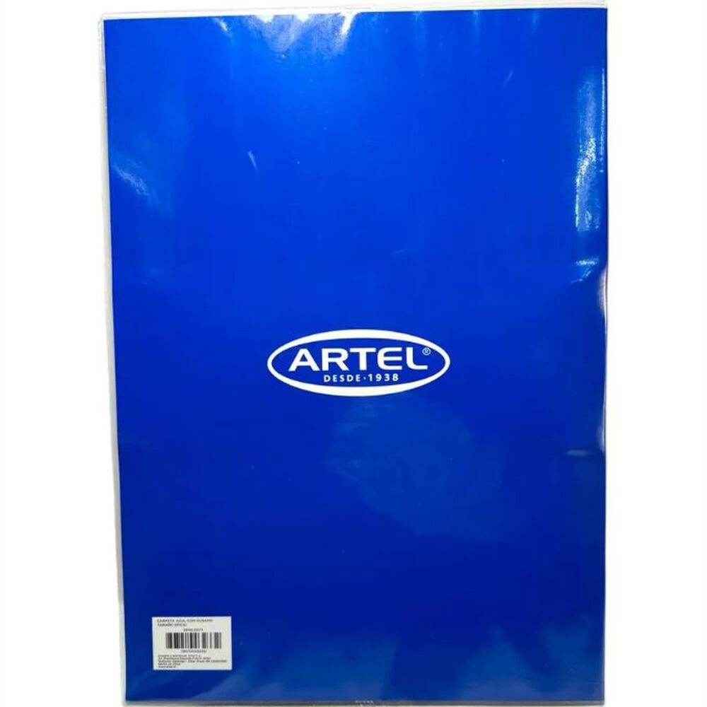 Carpeta Con Gusano Azul Artel image number 2.0