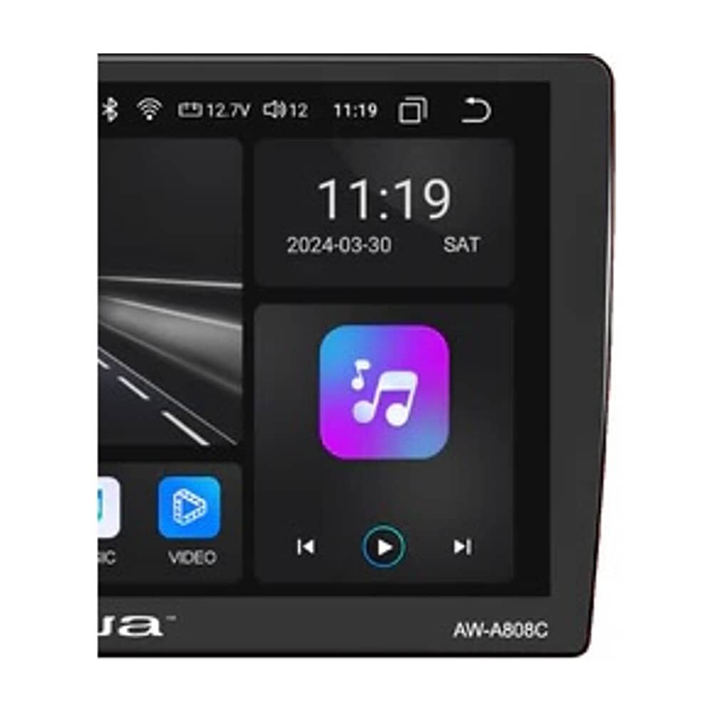 Radio De Auto Aiwa Slim Android 2 Din Hd 9" 2gb Ram Wifi Aw-a808c image number 2.0