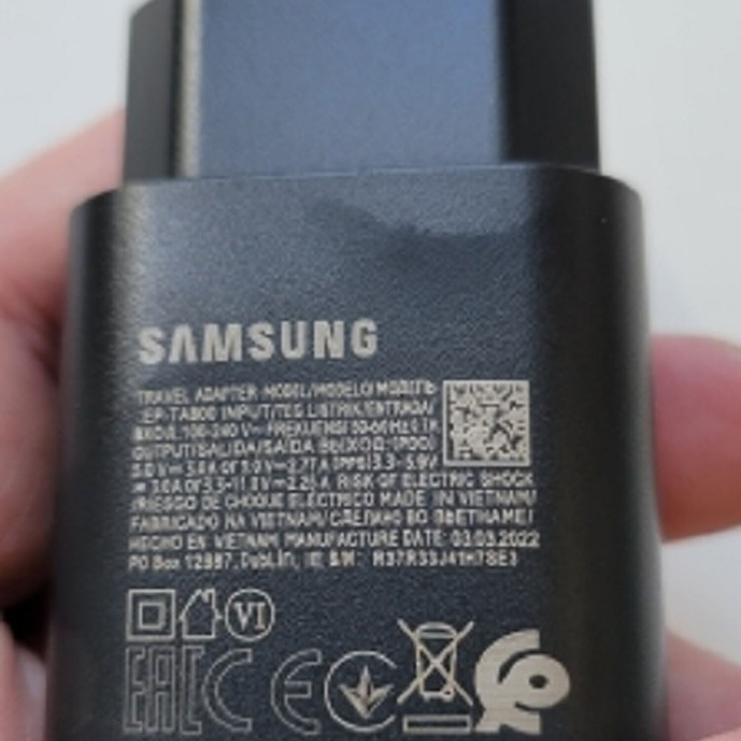 Cargador De Pared Para Celular Compatible Para Samsung Celular De Carga Turbo Dos Rayitos S&uacute;per R&aacute;pida 45w Sin Cable Compatible S22 Ultra Usb Tipo C  image number 6.0