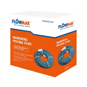 Manguera Para Piscina 10 Metros 1-1/2" Flowmak