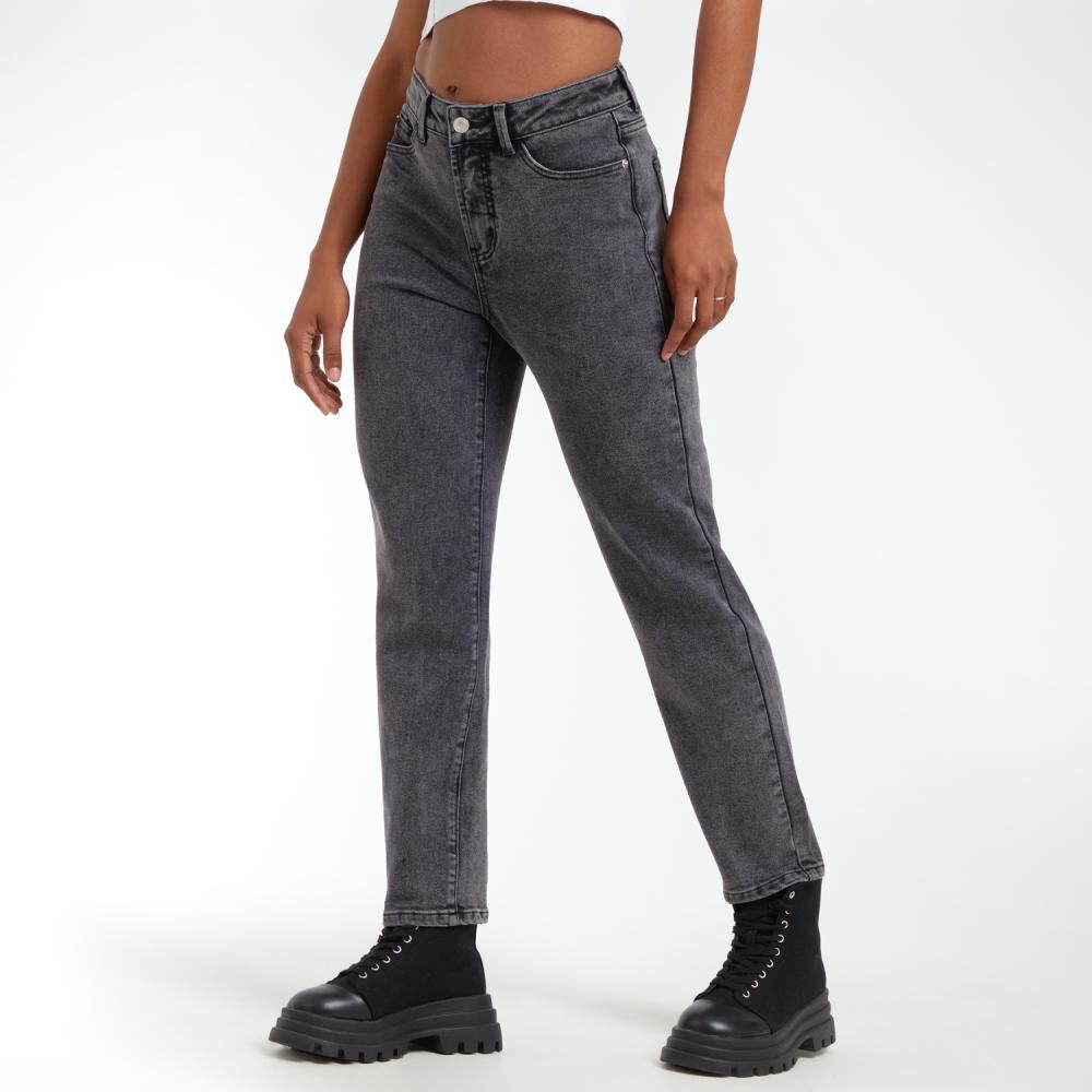 Jeans Basta Doblada Tiro Alto Skinny Mujer Rolly Go image number 2.0