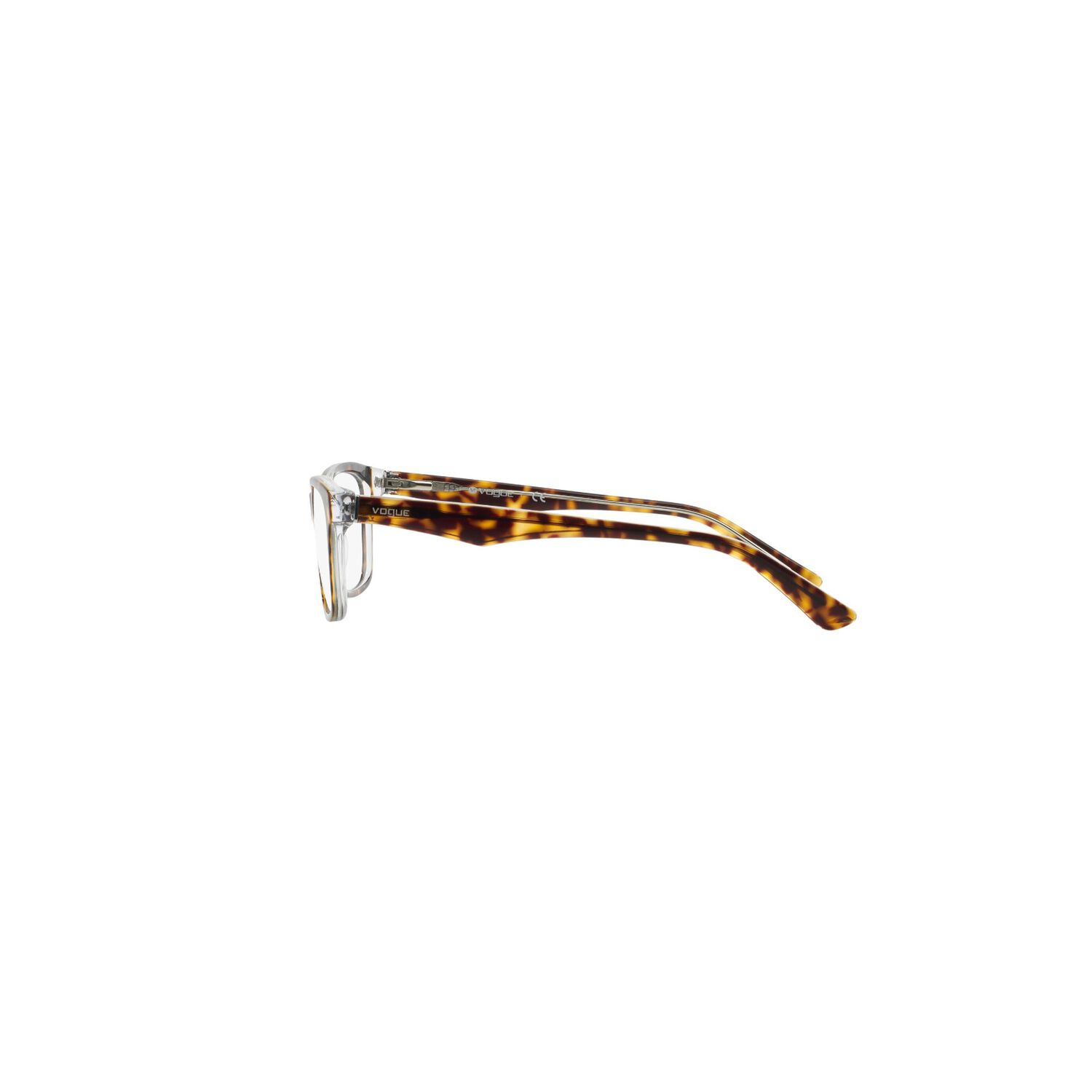 Lentes &Oacute;pticos Top Havana/transparent Vogue Eyewear image number 3.0