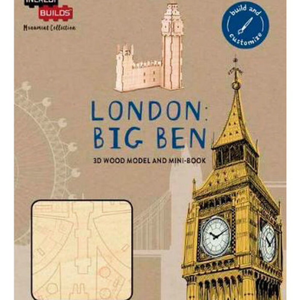 Londres Big Ben, Modelo Para Armar image number 0.0