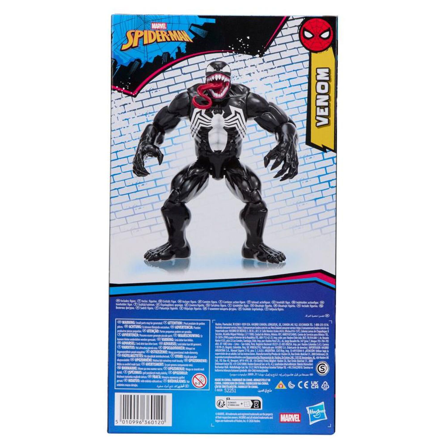 Figura De Acci&oacute;n Spider-man Titan Series Deluxe Venom image number 3.0