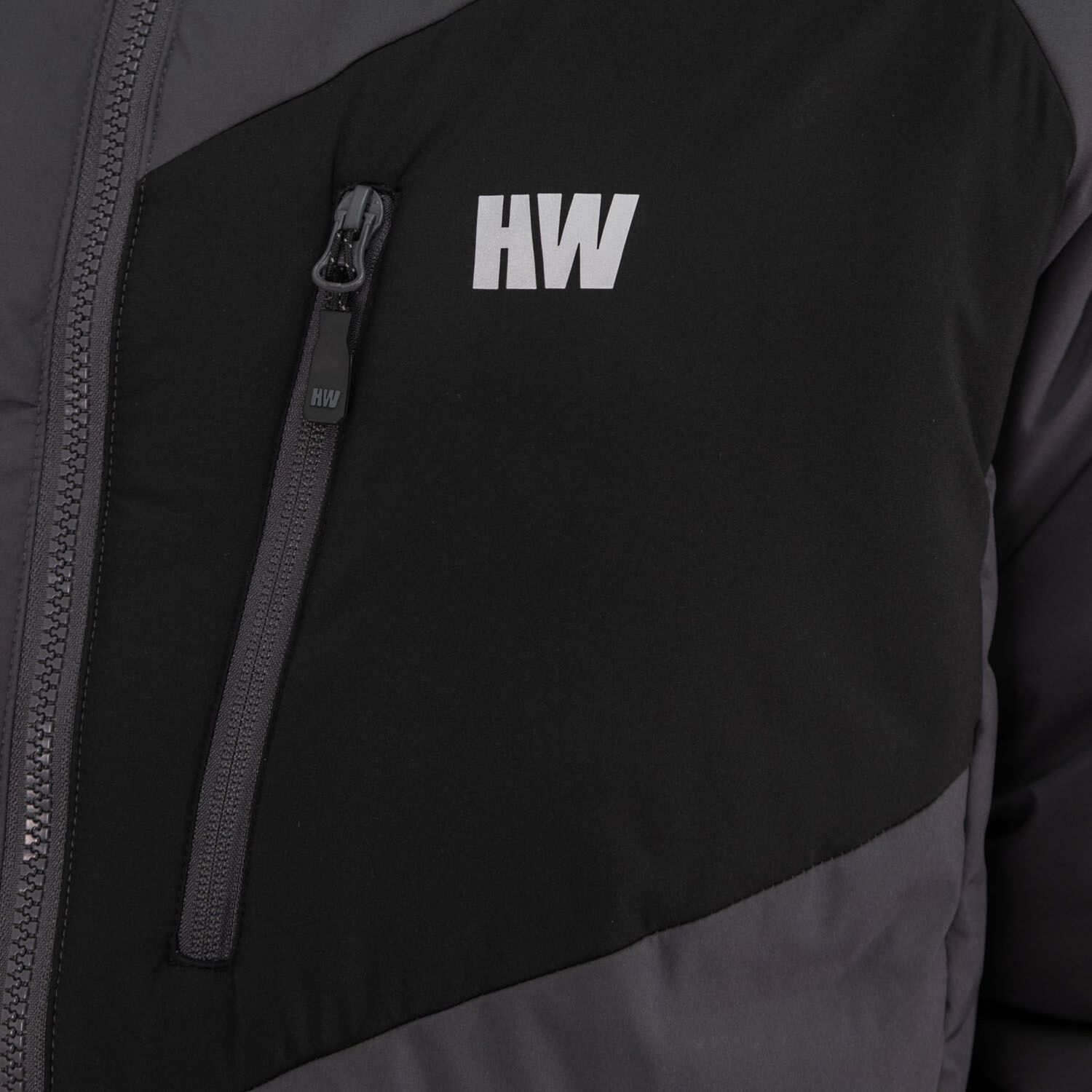 Parka Insulada Hw Explorer S/gorro Hombre Carbon Grey image number 6.0