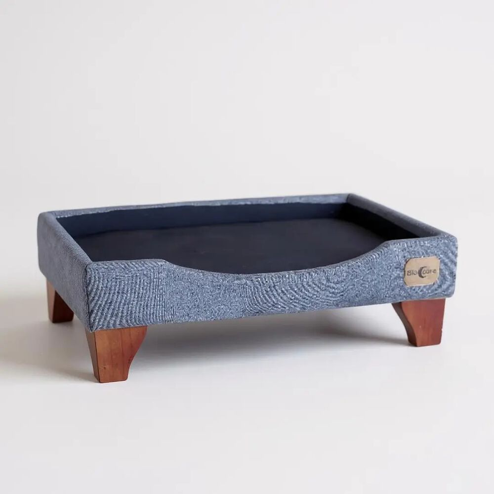 Cama De Mascotas - Talla M Extra (50x75 Cm) / Patas De Madera 11 Cm image number 2.0