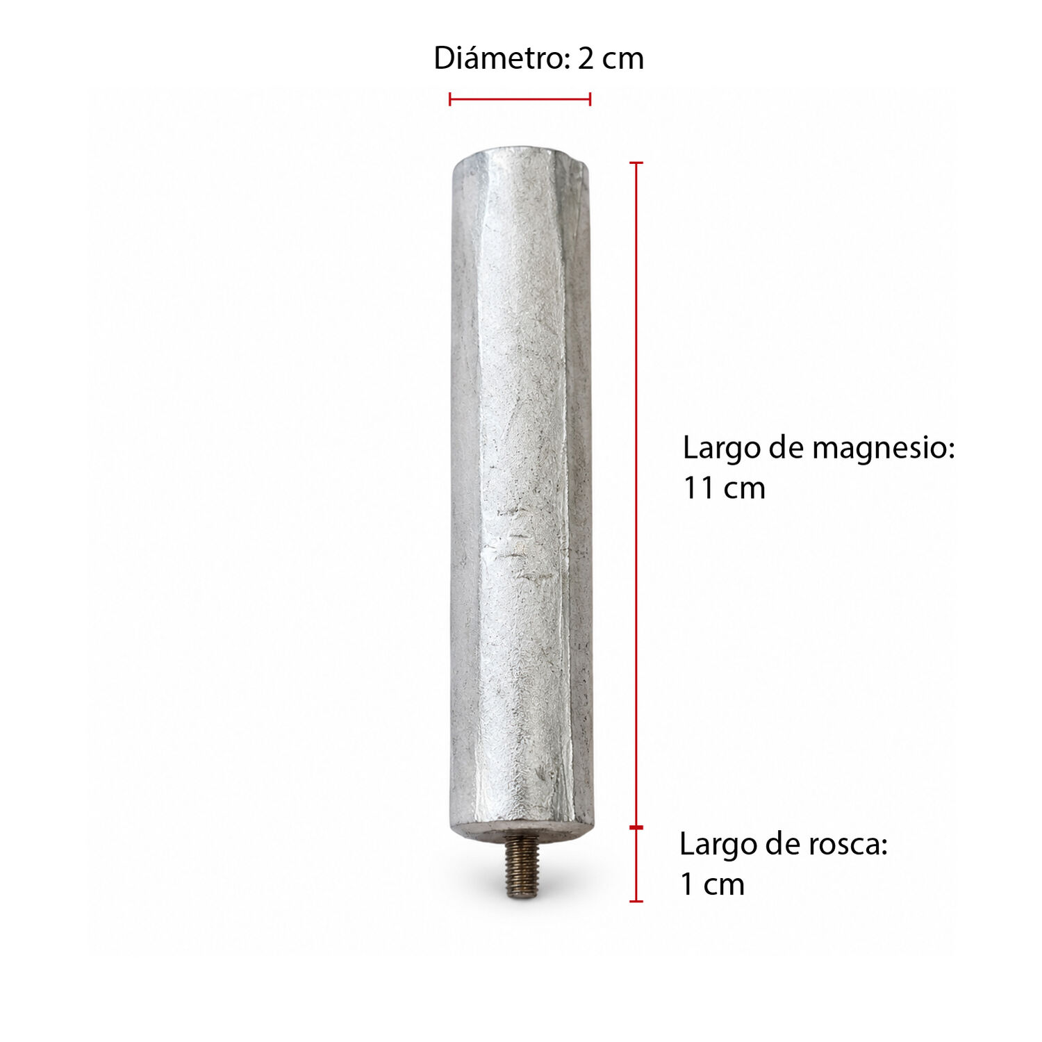&Aacute;nodo De Magnesio Para Termos Andris 30 Litros image number 1.0
