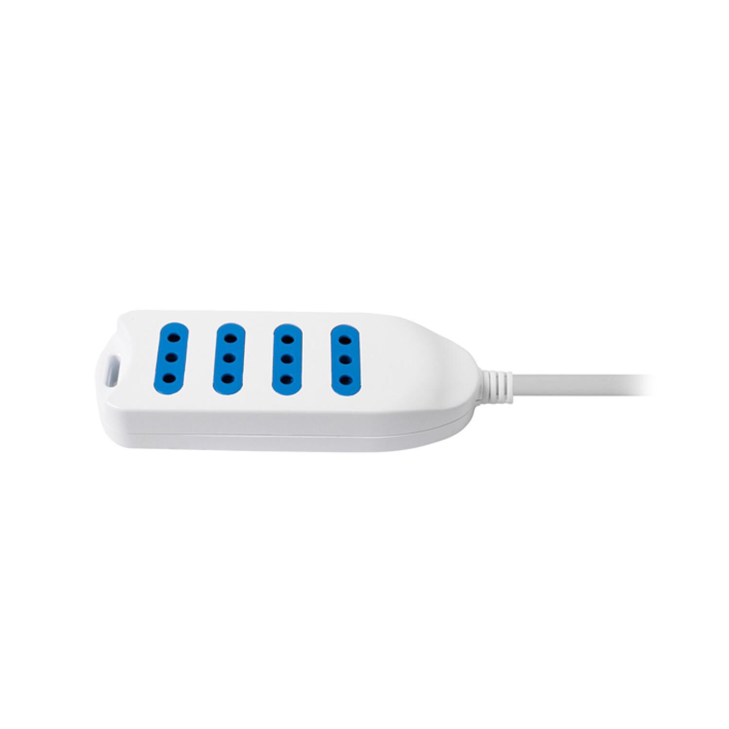 Alargador Extension 4 Entradas 5mts Negro image number 1.0