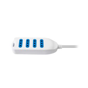 Alargador Extension 4 Entradas 5mts Negro