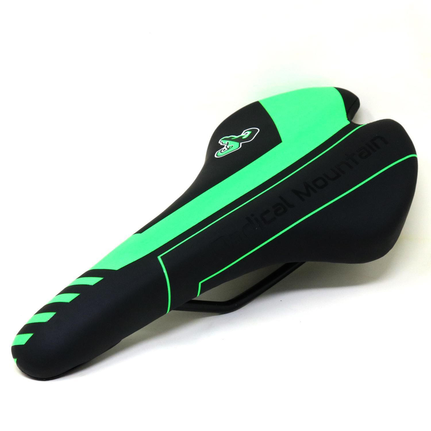 Asiento Mtb Negro/verde Radical Mountain image number 0.0