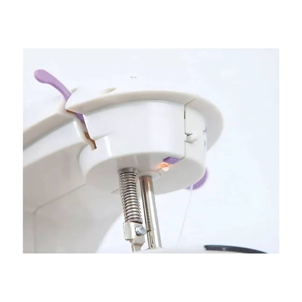 Mini M&aacute;quina De Coser Electrica Gen&eacute;rica Portable Color Blanco 220v image number 2.0