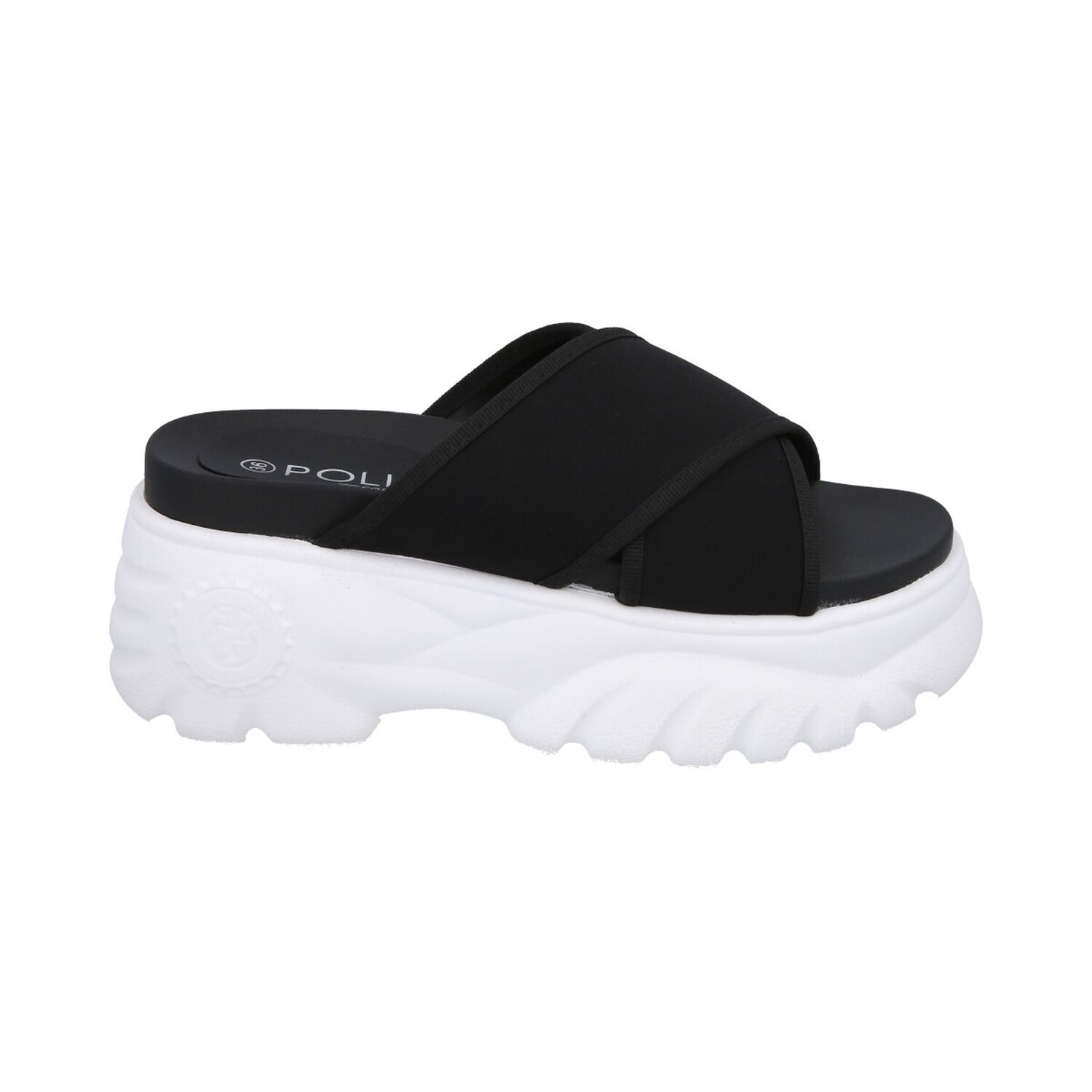 Sandalia Mujer Negro Plataforma Mixen Police image number 0.0