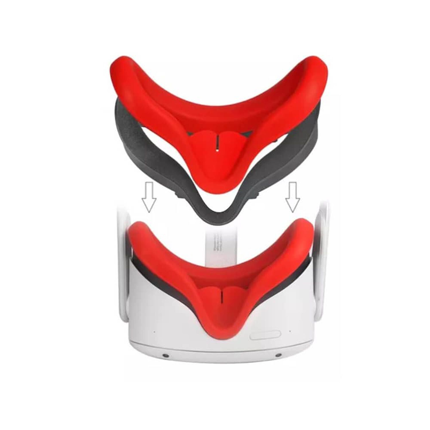 Cover Facial De Silicona A Prueba Sudor Para Oculus Quest 2 image number 1.0
