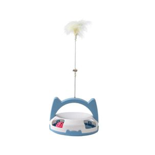 Juguete Interactivo Para Gatos Mascotas Varita Teaser Con Pelotas