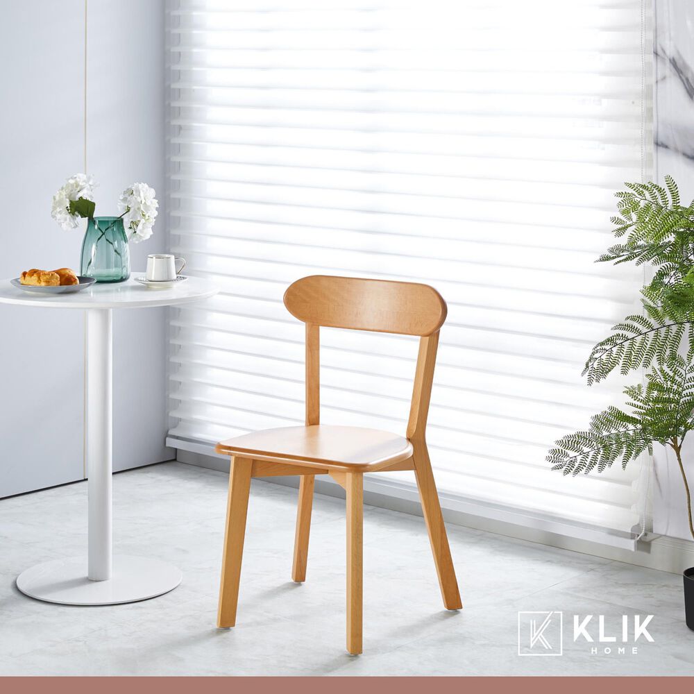 Comedor De Vidrio Cross 140x90cm + 6 Sillas Fresno De Madera image number 7.0