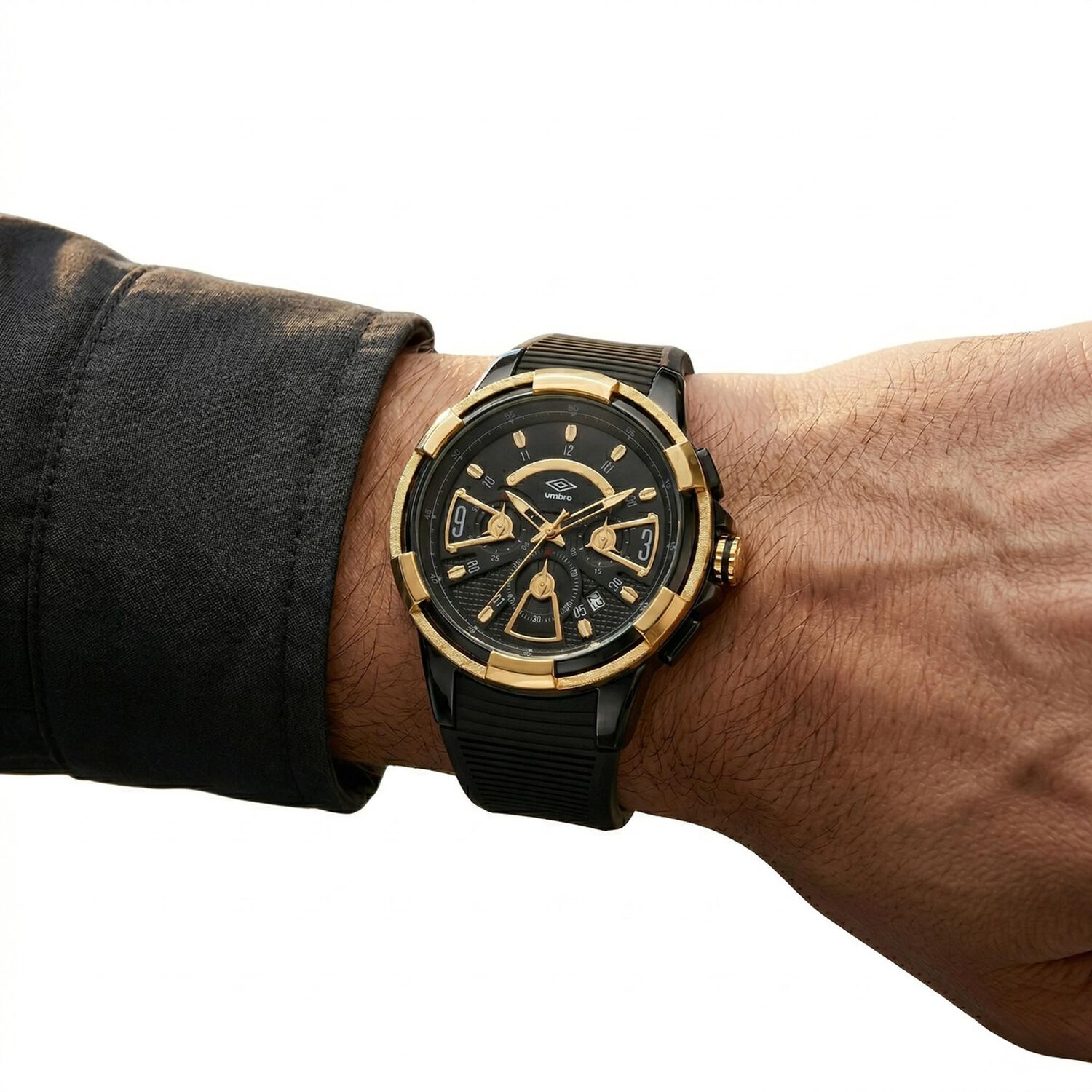 Reloj An&aacute;logo Hombre Umbro Plus Negro Umbp-1500-121 image number 2.0
