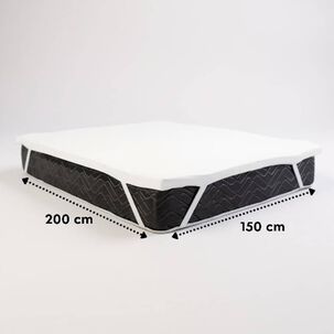 Sobre Colch&oacute;n Topper De Espuma Visco El&aacute;stica De 2 Plazas 200 Cm