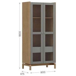 Vitrina Roca Modular Barcelona Modular / 2 Puertas / 1 Caj&oacute;n