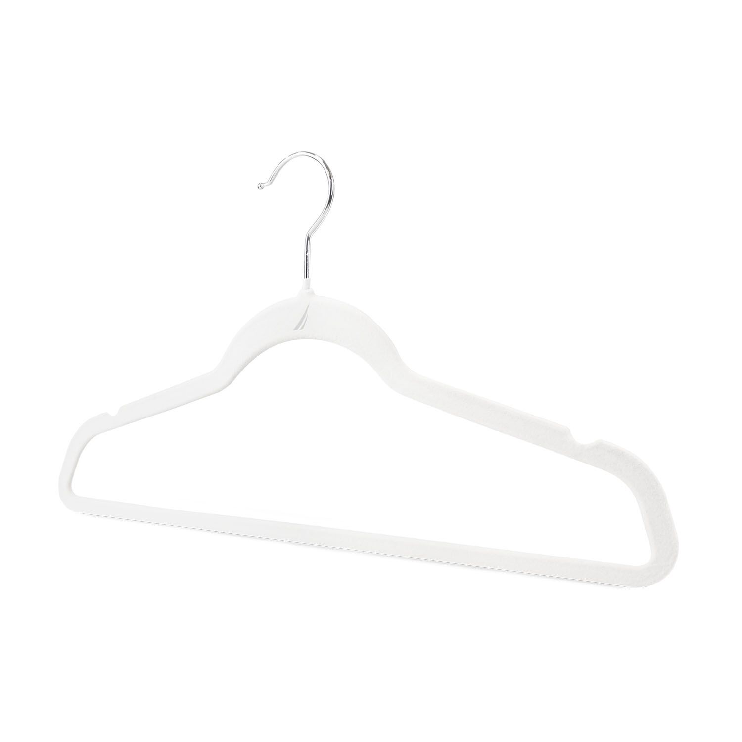 Colgadores De Ropa Pack 50 Blanco Antideslizante Nautica Home image number 2.0