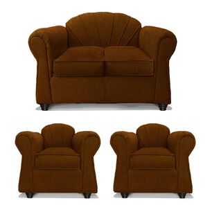 Juego De Living Elegant Marsella / 4 Cuerpos