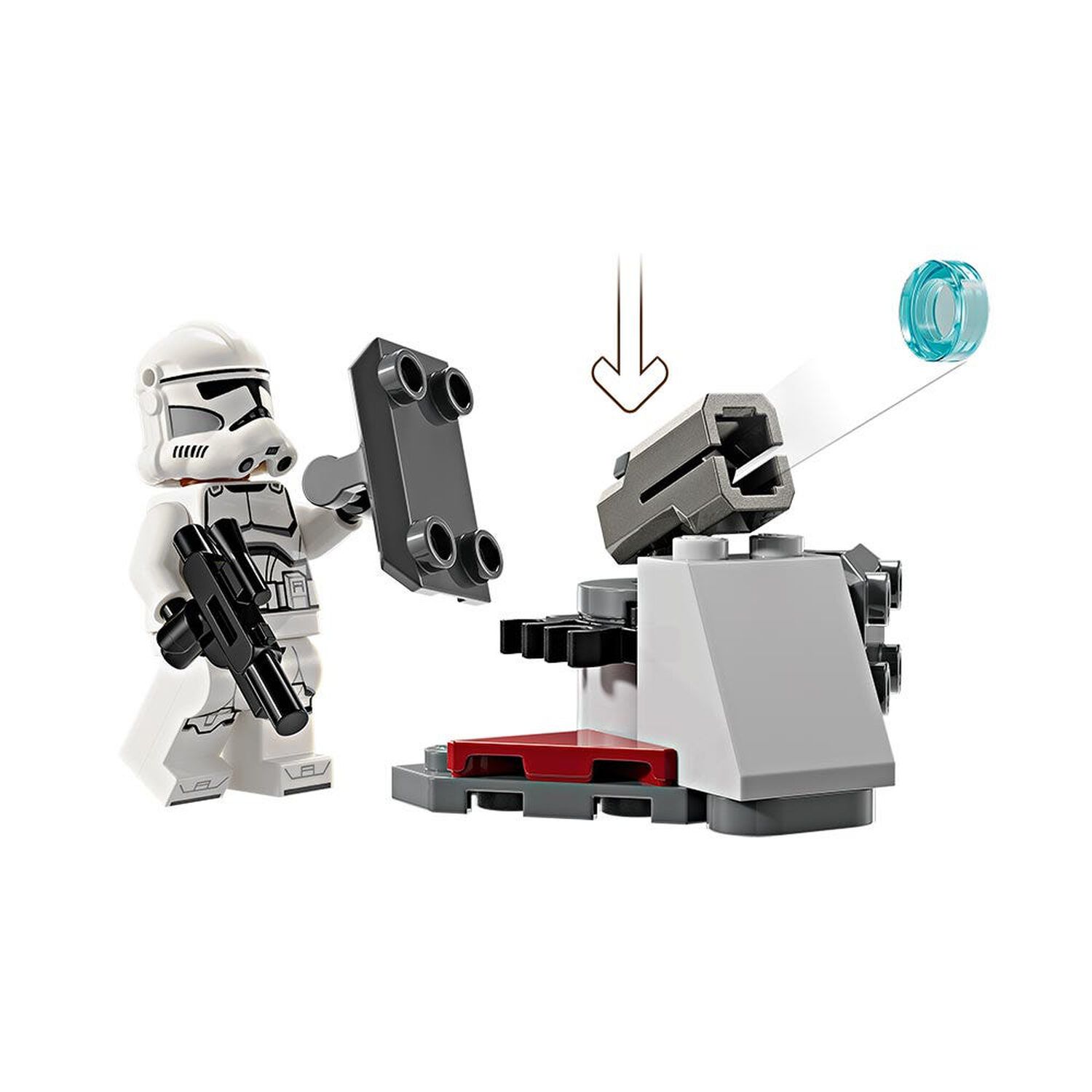 Lego Star Wars - Pack De Combate: Soldado Clon Y Droide De Combate - 75372 image number 7.0