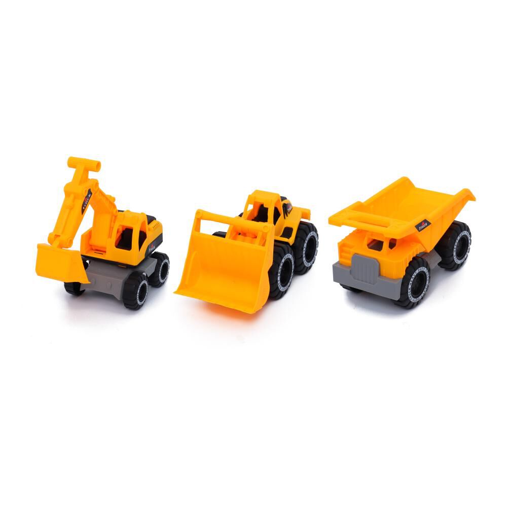 Auto De Juguete Happy Line Construcción Free Wheel image number 6.0