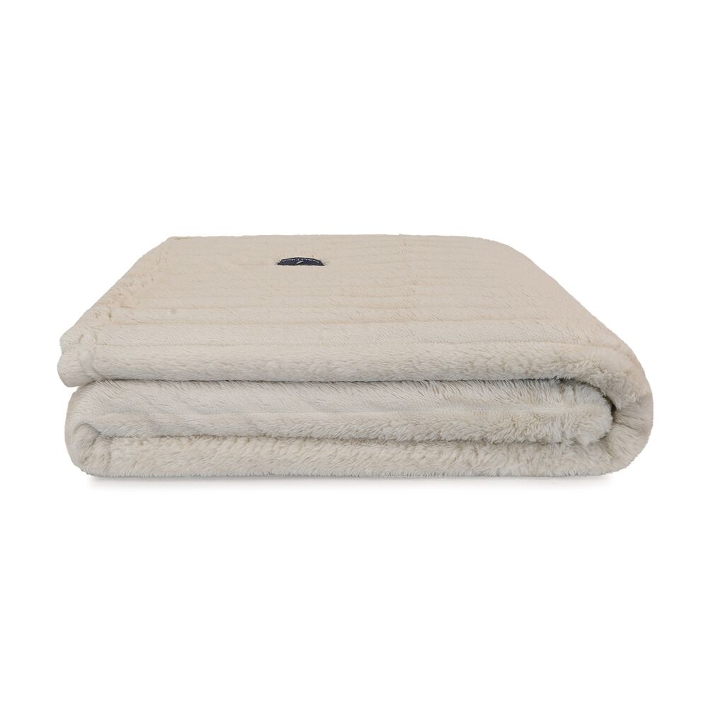 Manta De Cama Nautica Home Jacquard Franela Ultrasuave 127x152cm image number 3.0