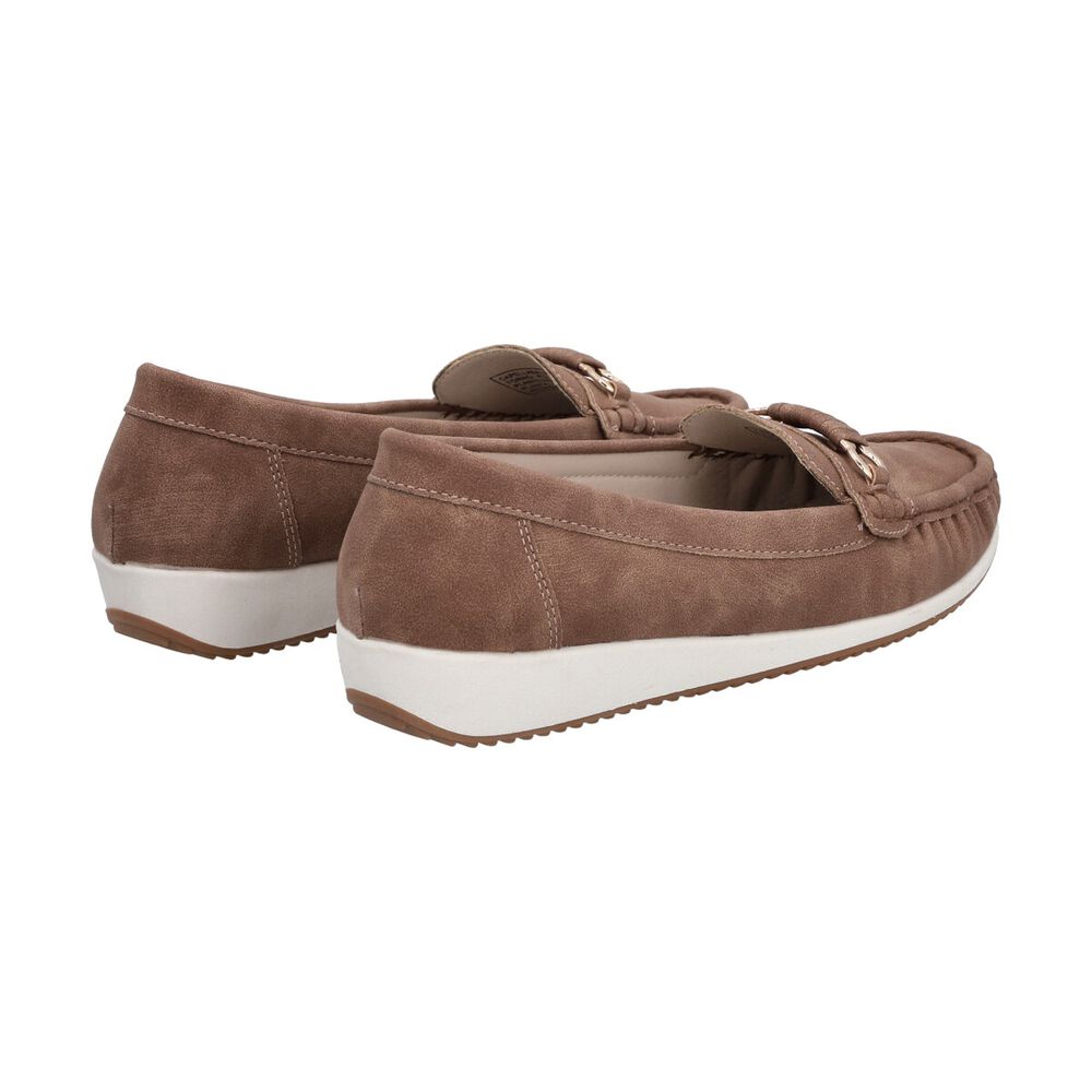Mocas&iacute;n Mujer Camel Lali Police image number 3.0