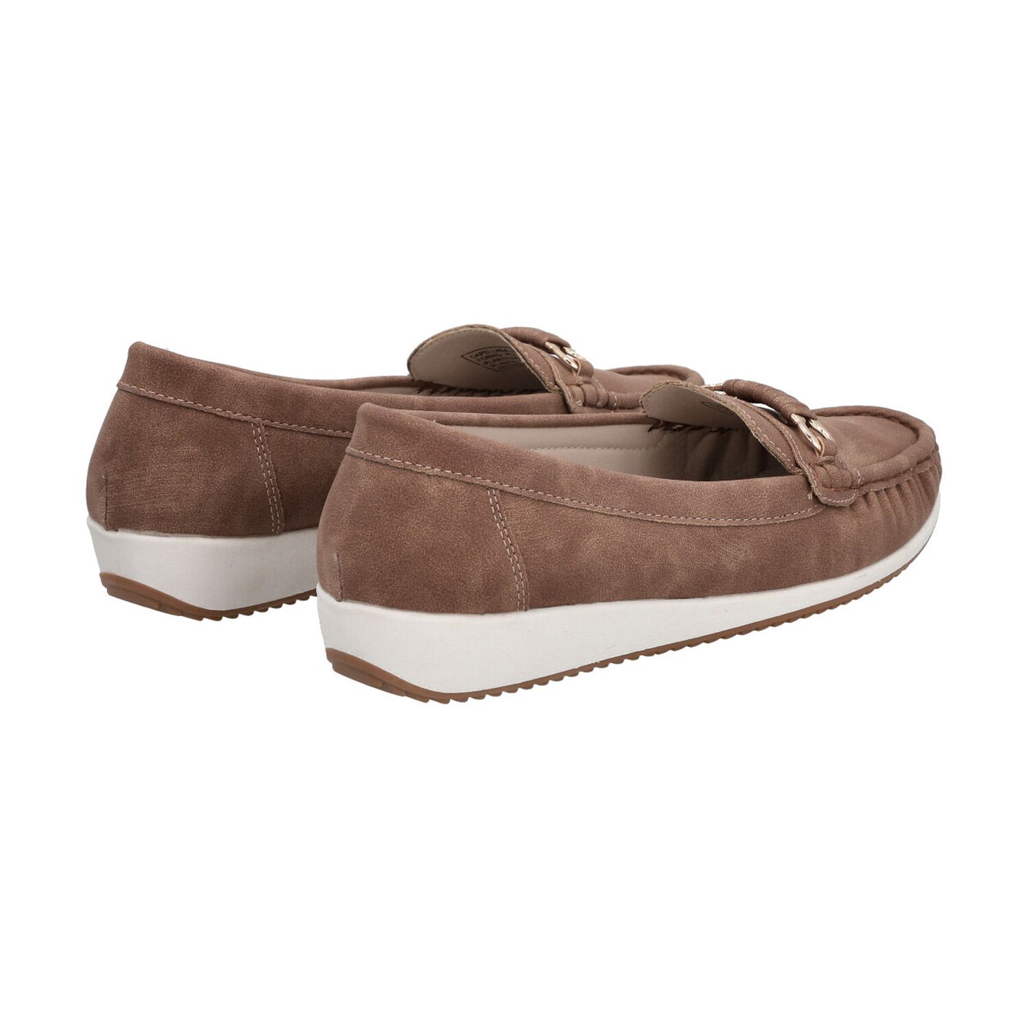 Mocas&iacute;n Mujer Camel Lali Police image number 3.0