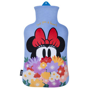 Guatero Disney Minnie Thermicachile Flores Y Fondo Celeste