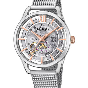 Reloj F20627/1 Festina Transparente Mujer Automatico