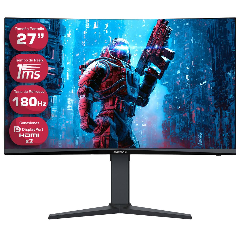 Monitor Gamer Curvo Led 27" Full Hd 180hz 1ms Mgmg2730c image number 0.0