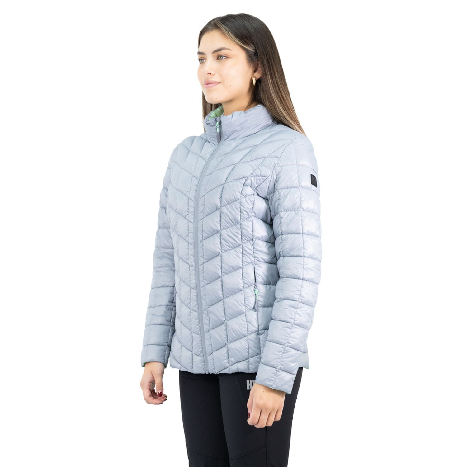 Parka Insulada Hw Traveler Mujer Light Grey image number 1.0