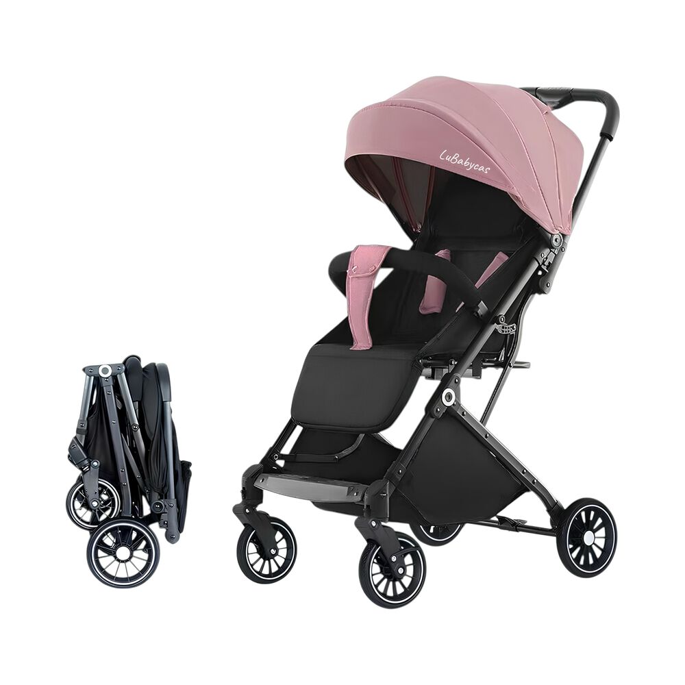 Coche De Paseo Maleta Compacto 0-3 Años Tour Rosa Lubabycas image number 0.0