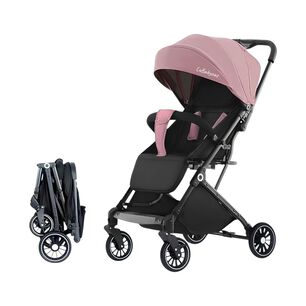 Coche De Paseo Maleta Compacto 0-3 A&ntilde;os Tour Rosa Lubabycas