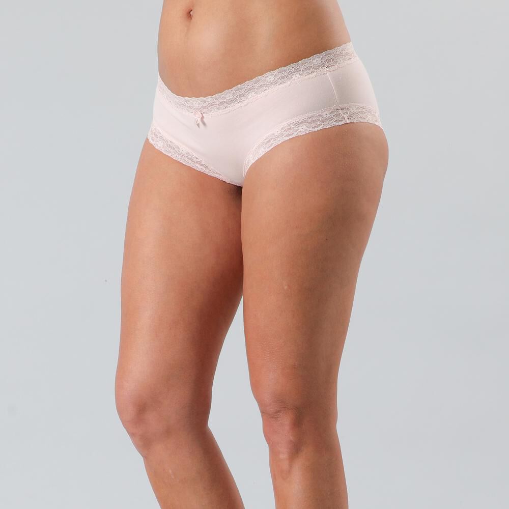 Pack Pantaleta Algodon Print & Solid Flores / 6 Unidades image number 1.0