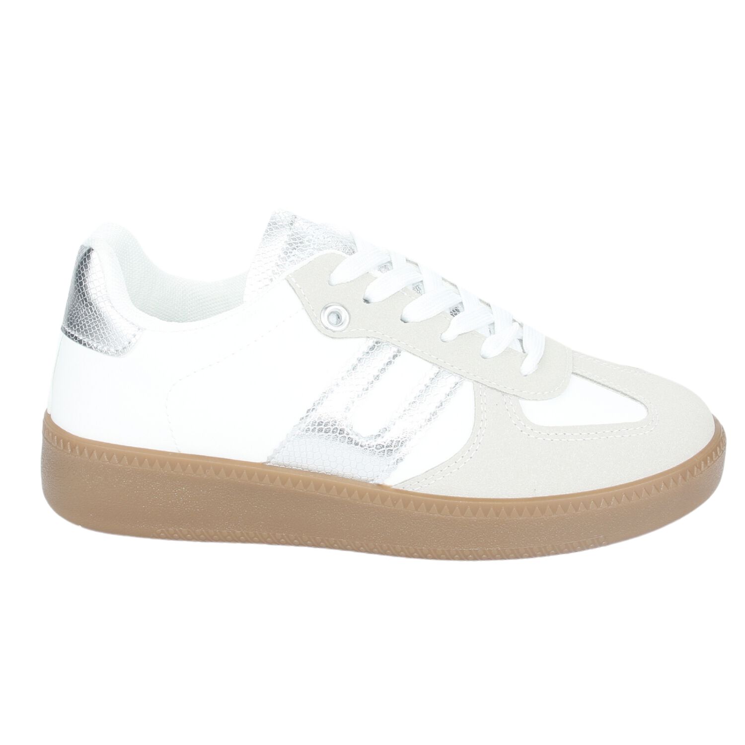 Zapatilla Chalada Mujer Antu-2 Blanco Plata Urbano image number 0.0