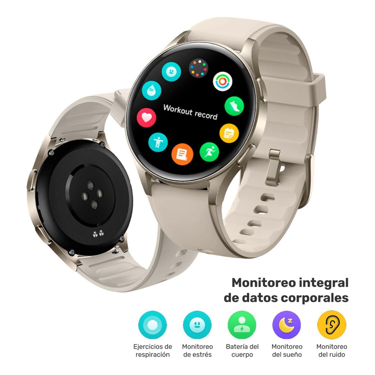 Reloj Smartwatch Lhotse Vibe 05 Gps Black 45mm image number 4.0
