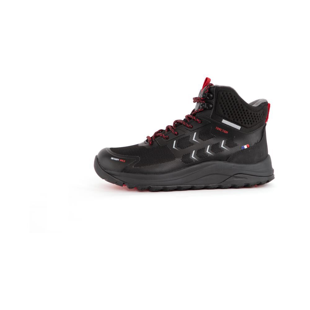 Zapatilla Outdoor Mujer Michelin Dr21 Negro-rojo image number 1.0