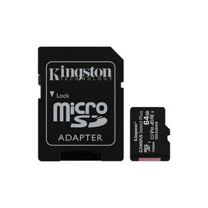 Memoria Microsdxc Kingston Canvas Select Plus 64gb 100mb/s