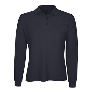 Polera Algodón Pique Manga Larga Velox Mujer