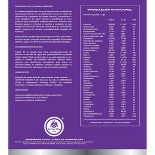 Proteína D N A® - Sabor Vainilla - Recarga - 500gr