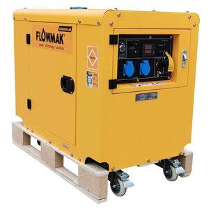 Generador Diesel 5000 W (5kw) Ats - Flowmak Ldg6500s-jm 220v